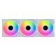 Кулер для корпуса Lian Li Uni Fan SL-INF WIRELESS 120-3, White (G99.12SLIN1W3W.00) - Нулевой остаток (Feed) - Нулевой остаток (Feed)