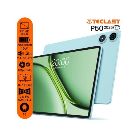 Планшет Teclast P50 11" 4/128Gb LTE Blue (6940709680032) - Планшеты  - Планшеты 