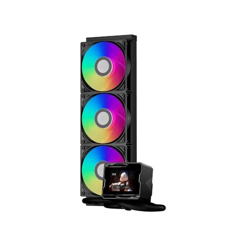 Система жидкостного охлаждения PcCooler GT360M ARGB Display BK - Системы водного охлаждения  - Системы водного охлаждения 