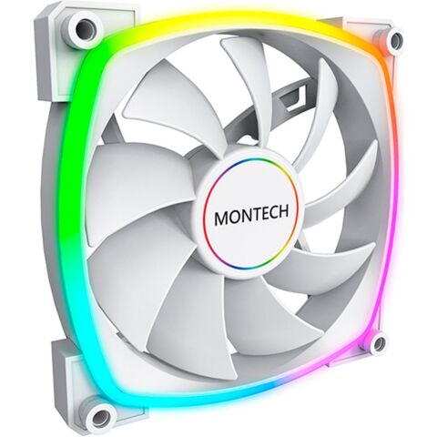 Кулер для корпуса MONTECH RX140 PWM WHITE - Нулевой остаток (Feed) - Нулевой остаток (Feed)