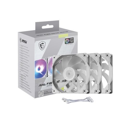Кулер для корпуса MSI MAG F120 ARGB-3RB - Нулевой остаток (Feed) - Нулевой остаток (Feed)