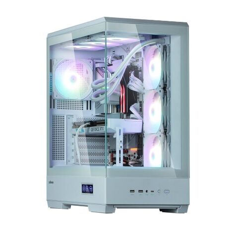 Корпус для ПК Zalman P50 DS (P50DSWHITE) - Нулевой остаток (Feed) - Нулевой остаток (Feed)