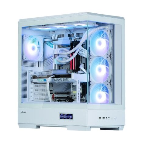 Корпус для ПК Zalman P50 DS (P50DSWHITE) - Нулевой остаток (Feed) - Нулевой остаток (Feed)