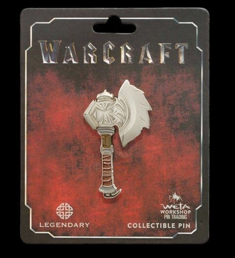Значок collectible Pin WARCRAFT AXE OF DUROTAN -   -  