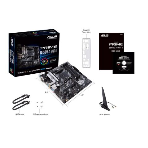 Материнская плата ASUS PRIME B550M-A WIFI II - Нулевой остаток (Feed) - Нулевой остаток (Feed)