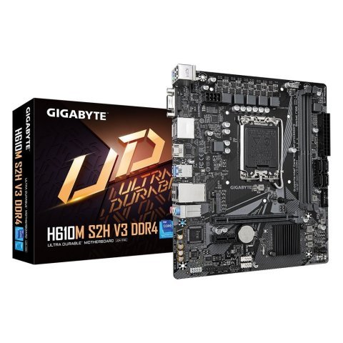 Материнская плата GIGABYTE H610M S2H V3 DDR4 - Нулевой остаток (Feed) - Нулевой остаток (Feed)
