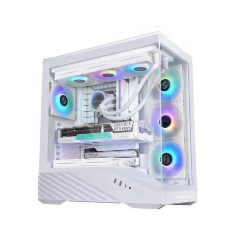 Корпус для ПК Lian Li V100, White (G99.V100W.01) - Нулевой остаток (Feed)  - Нулевой остаток (Feed) 