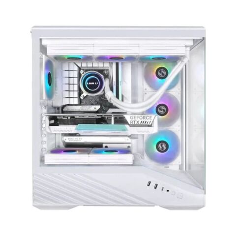 Корпус для ПК Lian Li V100, White (G99.V100W.01) - Нулевой остаток (Feed)  - Нулевой остаток (Feed) 