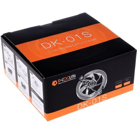 Кулер для процессора ID-Cooling DK-01S - Нулевой остаток (Feed)  - Нулевой остаток (Feed) 