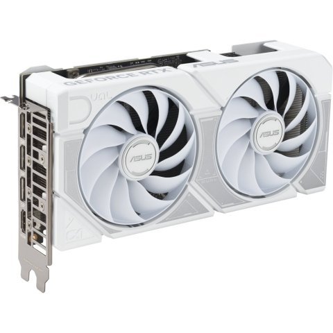 Видеокарта ASUS GeForce RTX5060Ti 16Gb DUAL WHITE OC (DUAL-RTX5060TI-O16G-WHITE) - Нулевой остаток (Feed)  - Нулевой остаток (Feed) 