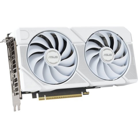 Видеокарта ASUS GeForce RTX5060Ti 16Gb DUAL WHITE OC (DUAL-RTX5060TI-O16G-WHITE) - Нулевой остаток (Feed)  - Нулевой остаток (Feed) 