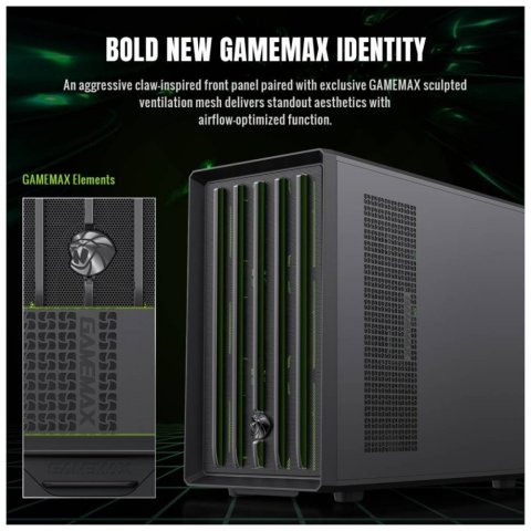 Корпус Gamemax Claw 360 BK - Корпуса  - Корпуса