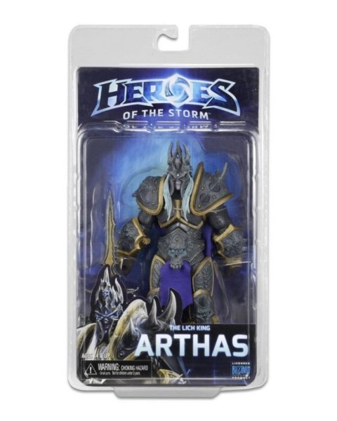 Фигурка Neca Blizzard Heroes of the Storm Arthas Action Figure Герои шторма Артас Король Лич 18 см. - -