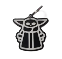 Брелок Star Wars Yoda Keychain ABS пластик Зіркові війни Йода 5 см.