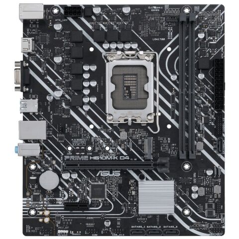 Материнская плата ASUS PRIME H610M-K D4 - Нулевой остаток (Feed)  - Нулевой остаток (Feed) 