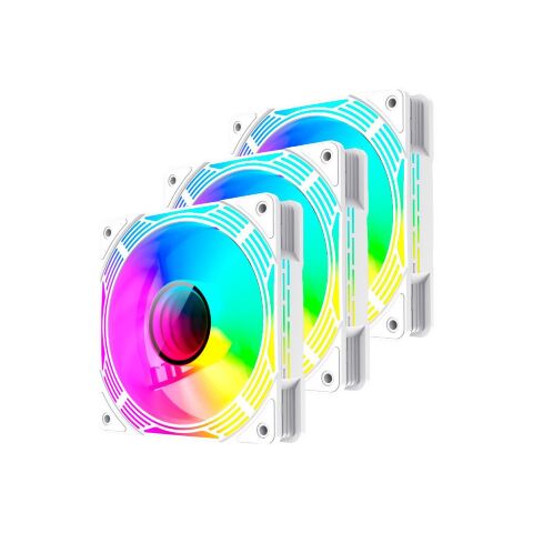 Кулер для корпуса Gamemax KF300R WH - Вентиляторы к корпусам  - Вентиляторы к корпусам 