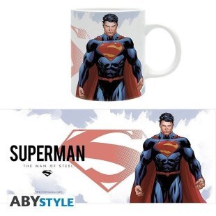 Чашка Abystyle DC COMICS Superman Man of Steel Ceramic Mug кружка Супермен 320 мл