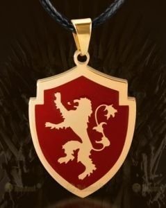 Брелок Game of Thrones  Lannister Lion