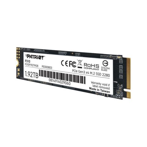 Накопитель SSD M.2 2280 1.92TB Patriot (P310P192TM28) - Внутренние SSD  - Внутренние SSD 