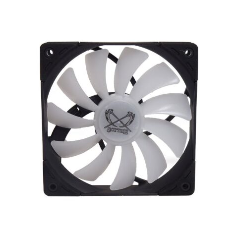 Кулер для корпуса Scythe Kaze Flex 120 mm ARGB PWM (KF1225FD18AR-P) - Вентиляторы к корпусам  - Вентиляторы к корпусам 