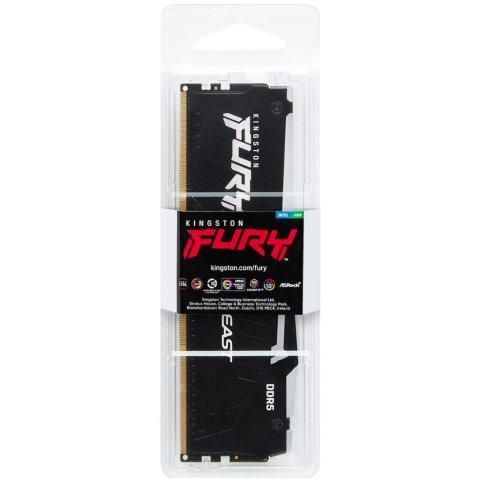 Модуль памяти для компьютера DDR5 32GB 6400 MHz Beast RGB XMP Kingston Fury (ex.HyperX) (KF564C32BBA-32) - Нулевой остаток (Feed)  - Нулевой остаток (Feed) 