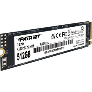 Накопитель SSD M.2 2280 512GB Patriot (P320P512GM28)