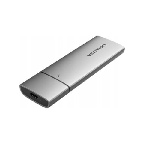 Карман внешний Vention SSD M.2 (NVME) M-key USB Type-C 3.2 gray (KPGH0) - Нулевой остаток (Feed)  - Нулевой остаток (Feed) 