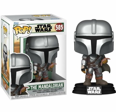Фигурка Funko Star Wars The Mandalorian with Pouch Фанко Мандалорец 585 -   -  