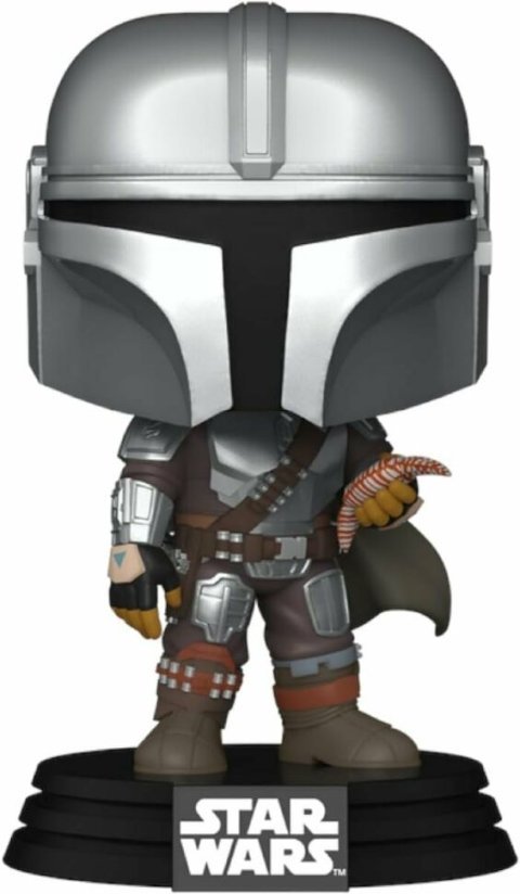 Фигурка Funko Star Wars The Mandalorian with Pouch Фанко Мандалорец 585 -   -  