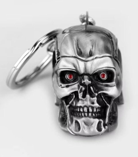 Брелок 3D Терминатор Terminator Skull Head -   -