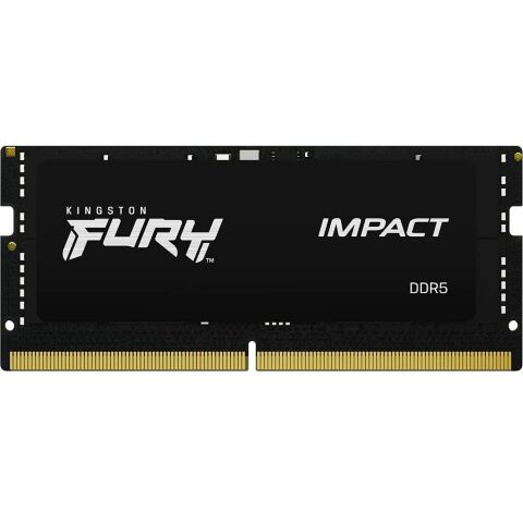 Модуль памяти для ноутбука SoDIMM DDR5 16GB 6000 MHz Impact Kingston Fury (ex.HyperX) (KF564S38IB-16) - Нулевой остаток (Feed)  - Нулевой остаток (Feed) 