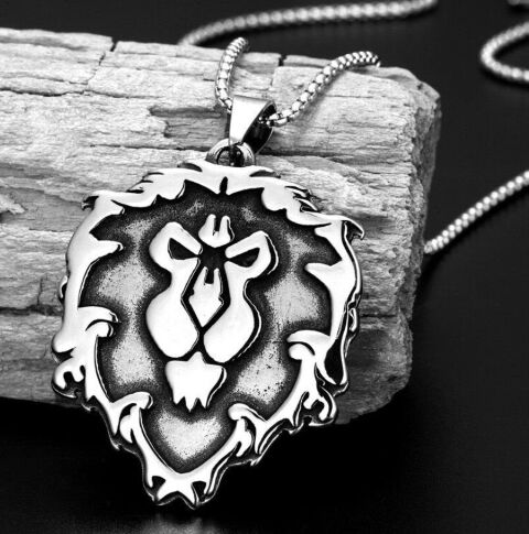 Медальйон World of Warcraft Alliance Варкрафт Альянс (нержавіюча сталь) -   -  