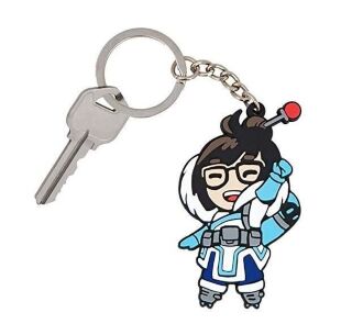 Брелок - Overwatch Keychain - Mei Flat