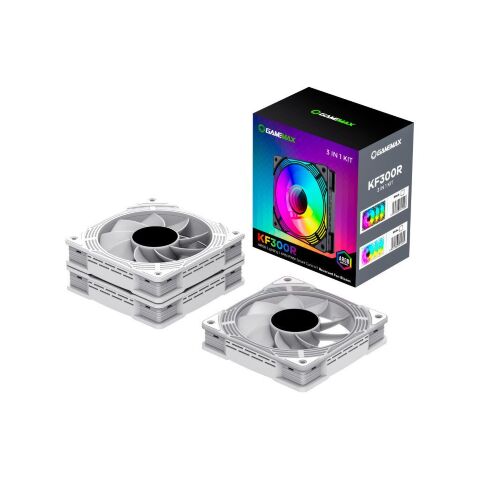 Кулер для корпуса Gamemax KF300R WH - Вентиляторы к корпусам - Вентиляторы к корпусам