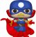 Фигурка Funko Marvel Infinity Warps Soldier Supreme фанко Верховный солдат Amazon Exclusive 858 -   -  