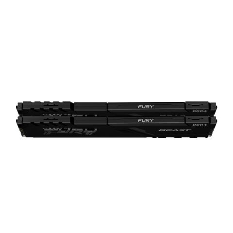 Модуль памяти для компьютера DDR4 16GB (2x8GB) 3200 MHz Fury Beast Black Kingston Fury (ex.HyperX) (KF432C16BBK2/16) - Нулевой остаток (Feed)  - Нулевой остаток (Feed) 