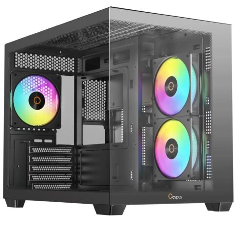 Корпус для ПК OCYPUS GAMMA-C54-BKD300XX-GL - Нулевой остаток (Feed)  - Нулевой остаток (Feed) 