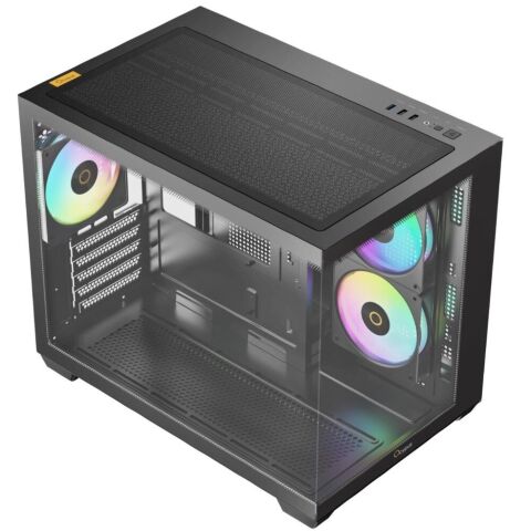 Корпус для ПК OCYPUS GAMMA-C54-BKD300XX-GL - Нулевой остаток (Feed)  - Нулевой остаток (Feed) 