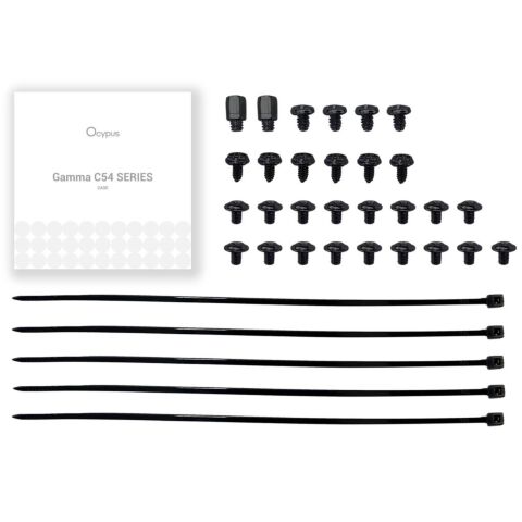 Корпус для ПК OCYPUS GAMMA-C54-BKD300XX-GL - Нулевой остаток (Feed)  - Нулевой остаток (Feed) 