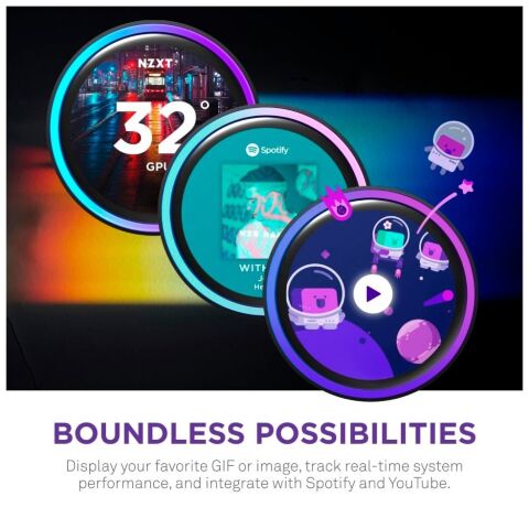 Система жидкостного охлаждения NZXT Kraken Elite 360mm AIO (RL-KN36E-B2) - Нулевой остаток (Feed)  - Нулевой остаток (Feed) 