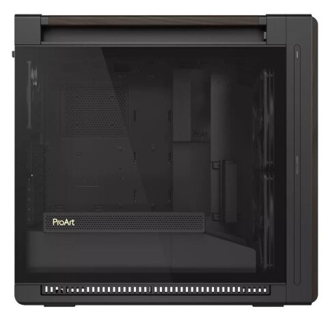 Корпус для ПК ASUS ProArt PA602 Walnut Wood Tempered Glass Modern Black (90DC00J0-B09030) - Корпуса  - Корпуса 