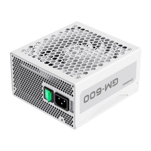 Блок питания Gamemax 600W GM-600 Modular white (GM-600 Modular white) - Нулевой остаток (Feed)  - Нулевой остаток (Feed) 