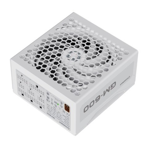 Блок питания Gamemax 600W GM-600 Modular white (GM-600 Modular white) - Нулевой остаток (Feed)  - Нулевой остаток (Feed) 