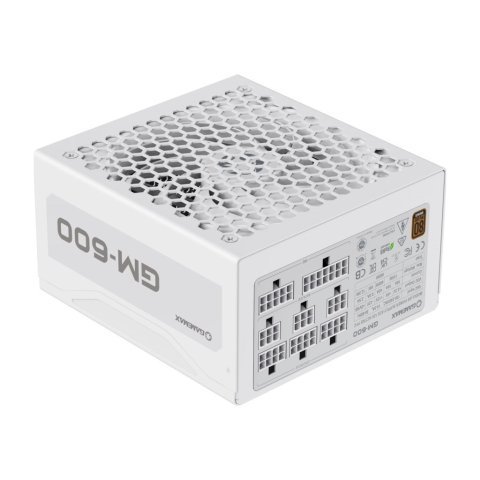 Блок питания Gamemax 600W GM-600 Modular white (GM-600 Modular white) - Нулевой остаток (Feed)  - Нулевой остаток (Feed) 