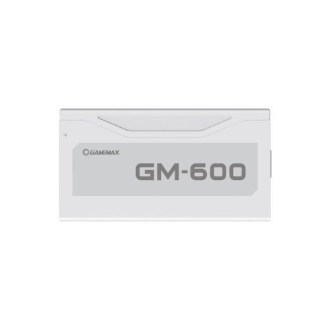 Блок питания Gamemax 600W GM-600 Modular white (GM-600 Modular white) - Нулевой остаток (Feed)  - Нулевой остаток (Feed) 