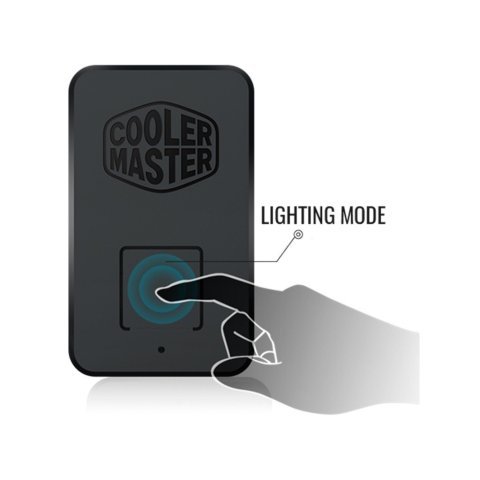 Кулер для корпуса CoolerMaster MasterFan MF120 Halo (MFL-B2DN-183PA-R1) - Нулевой остаток (Feed)  - Нулевой остаток (Feed) 