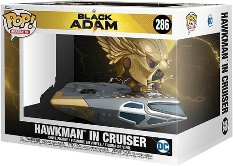 Фигурка Funko DC Black Adam Hawkman in Cruiser Фанко Чёрный Адам Человек Ястреб 286 -   -  