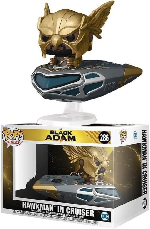 Фигурка Funko DC Black Adam Hawkman in Cruiser Фанко Чёрный Адам Человек Ястреб 286 -   -  