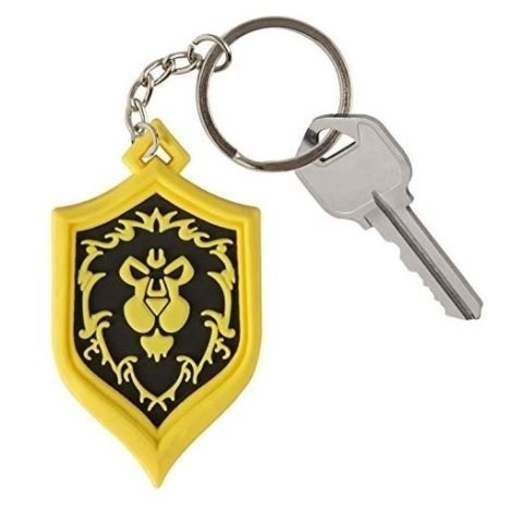 Брелок World of Warcraft Alliance Pride Rubber Key Chain -   -  