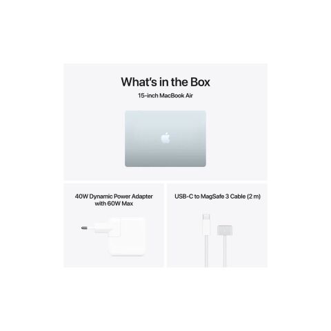 Ноутбук Apple MacBook Air 15 M5 A3448 Sky Blue (MDVU4UA/A) - Нулевой остаток (Feed)  - Нулевой остаток (Feed) 